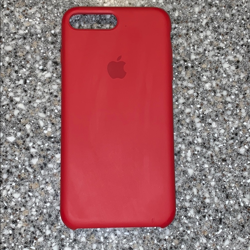 iPhone 8 Plus apple red case!